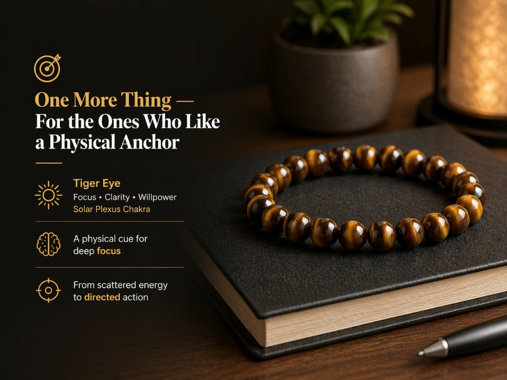 tiger eye bracelet for focus